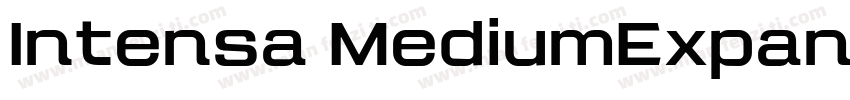 Intensa MediumExpanded字体转换